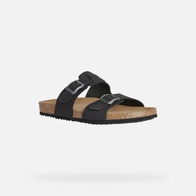 GEOX Scarpe Sandal Ghita Uomo Nero miniatura 2