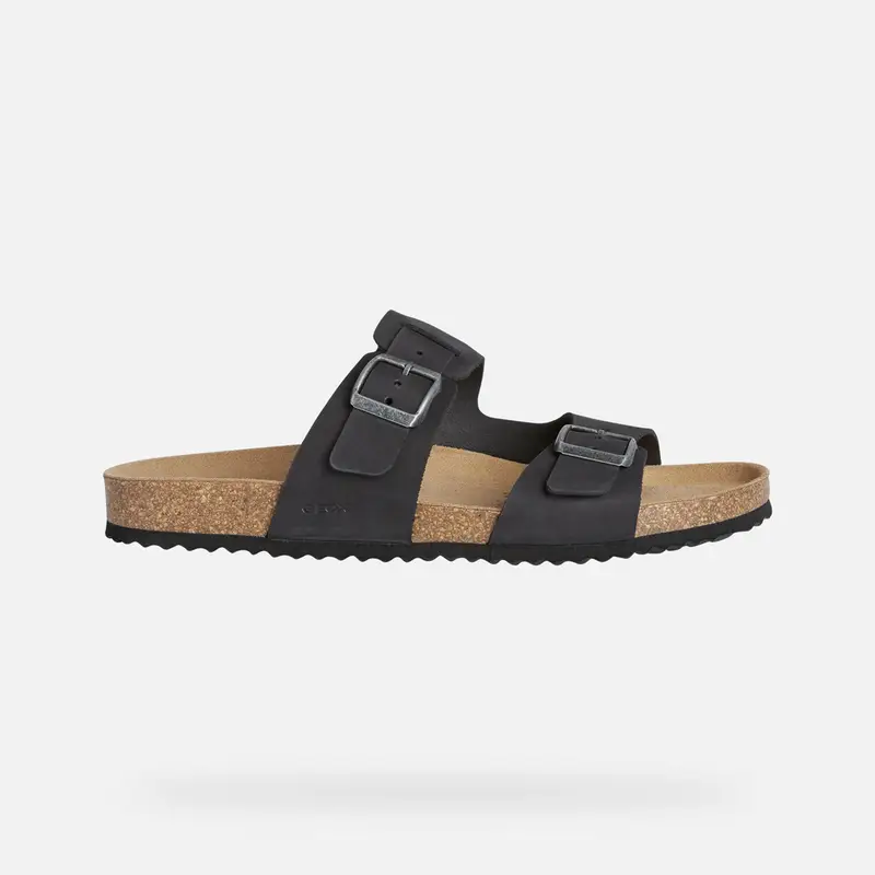 GEOX Scarpe Sandal Ghita Uomo Nero