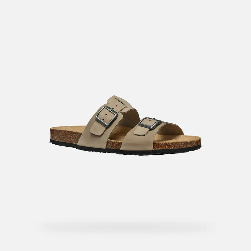 GEOX Scarpe Sandal Ghita Uomo Taupe miniatura 3