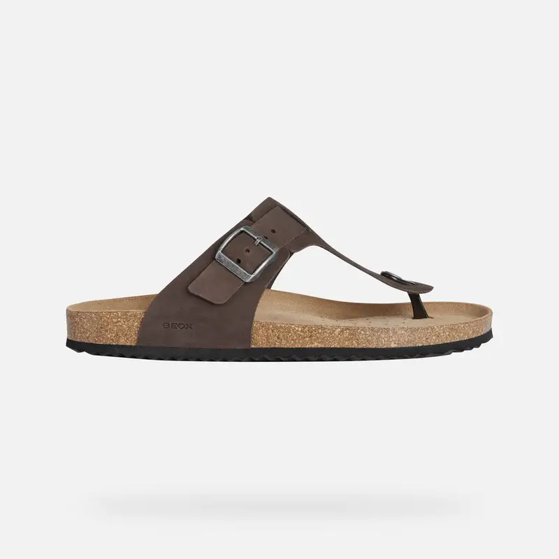 GEOX Scarpe Sandal Ghita Uomo Testa Di Moro