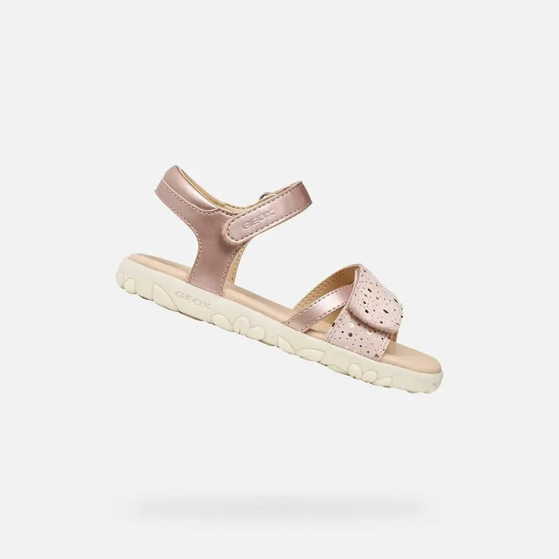 Scarpe Sandal Haiti Bambina Rosa Chiaro miniatura 2