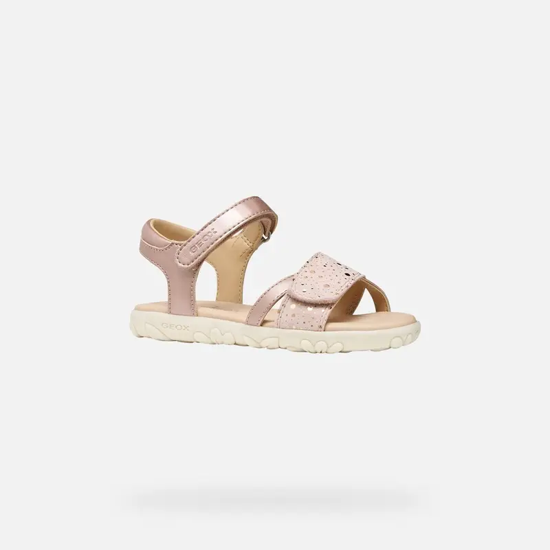 Scarpe Sandal Haiti Bambina Rosa Chiaro miniatura 3