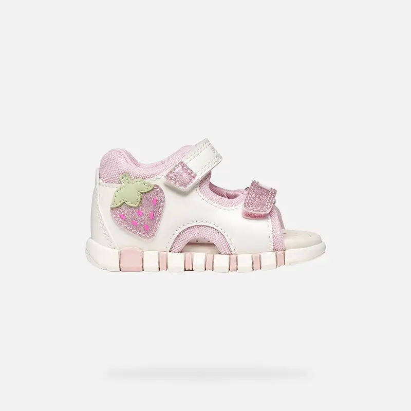 Scarpe Sandal Iupidoo Neonata Bianco/rosa