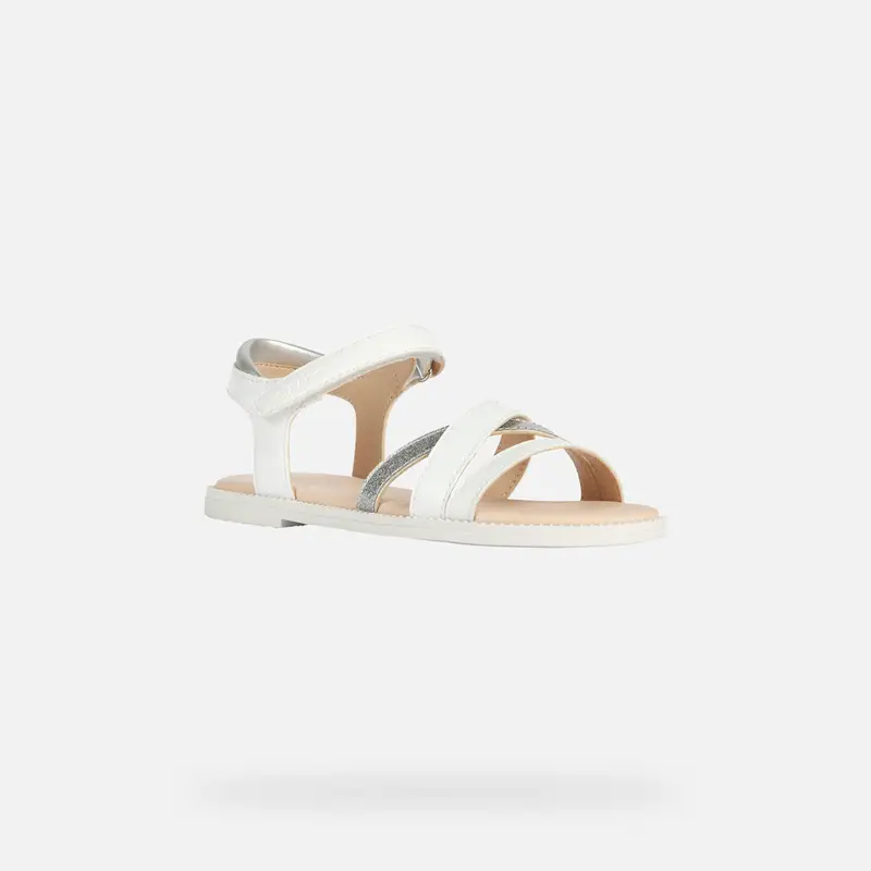 Scarpe Sandal Karly Bambina Bianco miniatura 3
