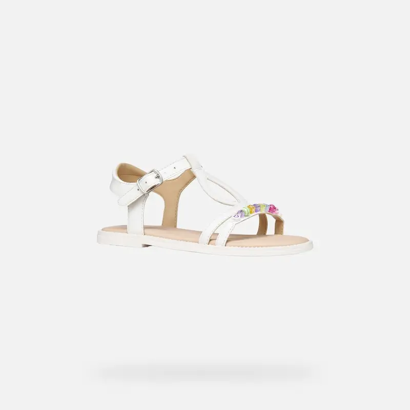 Scarpe Sandal Karly Bambina Bianco miniatura 3