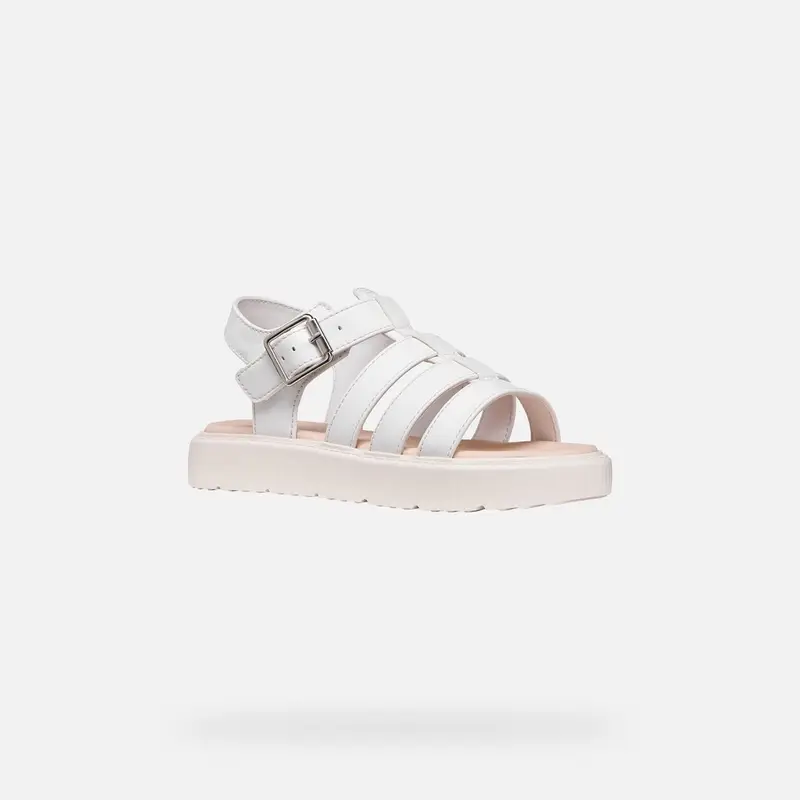 Scarpe Sandal Kodette Bambina Bianco miniatura 3