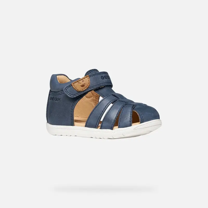 Scarpe Sandal Macchia Neonato Blu Navy miniatura 3