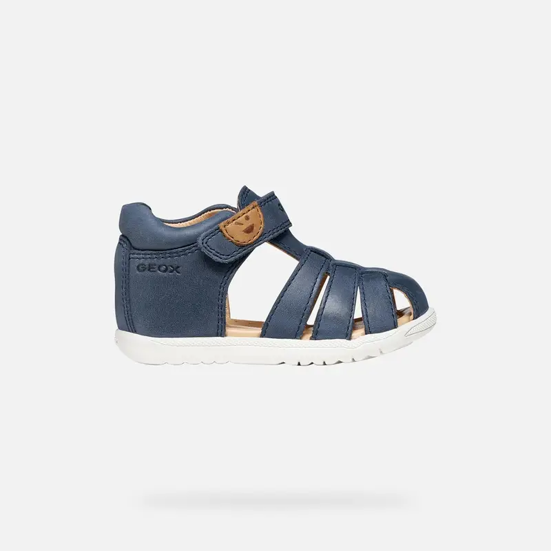 Scarpe Sandal Macchia Neonato Blu Navy