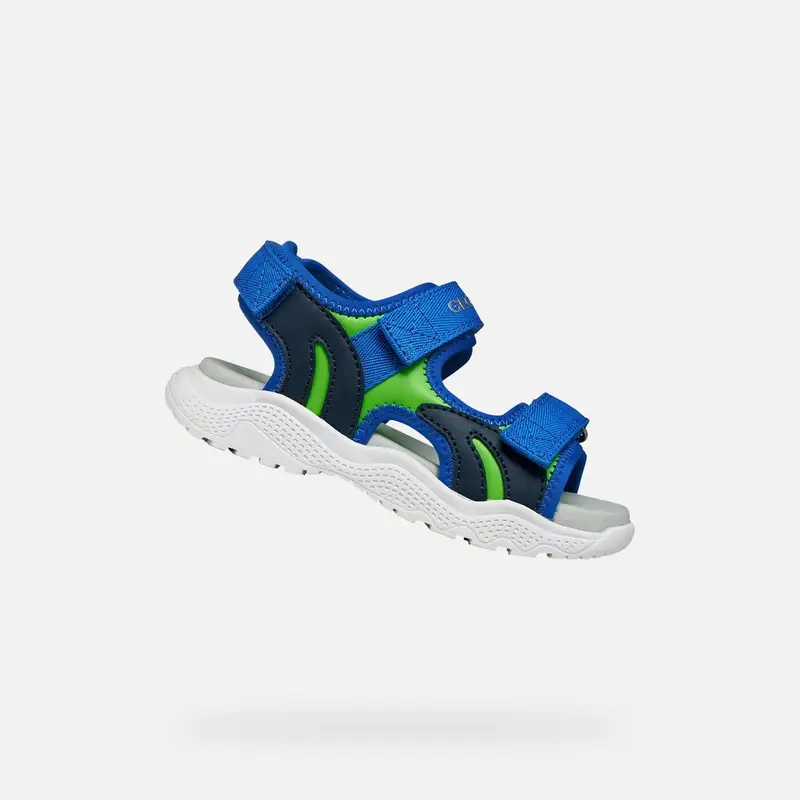 Scarpe Sandal Splush Bambino Royal Blu/verde miniatura 2