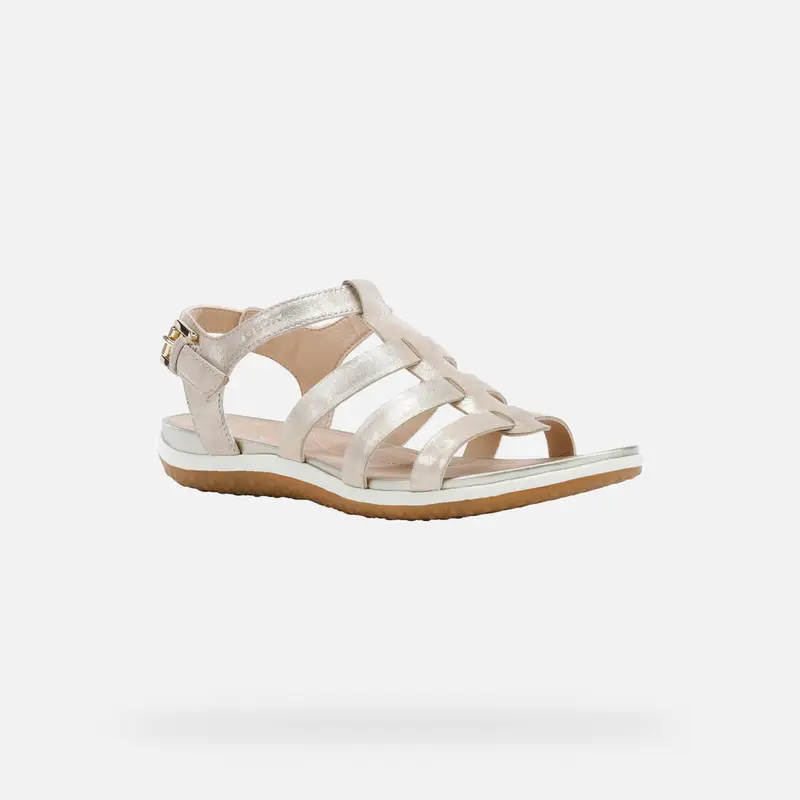 GEOX Scarpe Sandal Vega Donna Beige miniatura 2