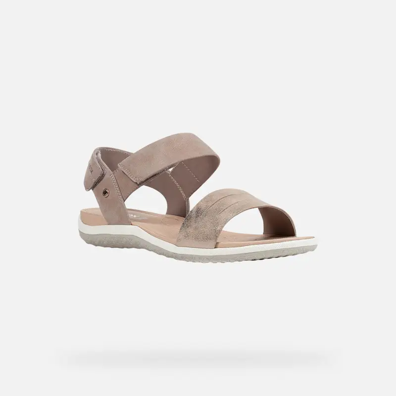 GEOX Scarpe Sandal Vega Donna Beige miniatura 2