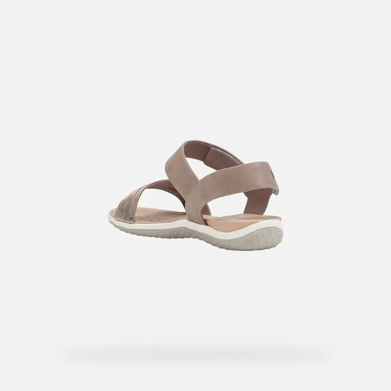 GEOX Scarpe Sandal Vega Donna Beige miniatura 3