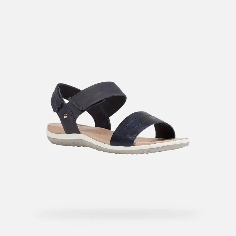 GEOX Scarpe Sandal Vega Donna Denim Scuro miniatura 2