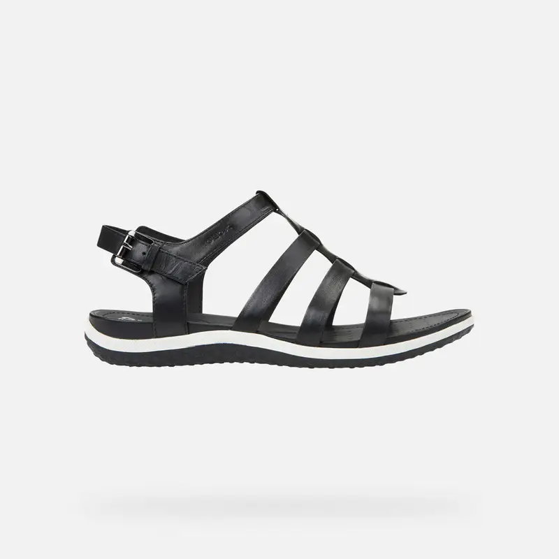 GEOX Scarpe Sandal Vega Donna Nero