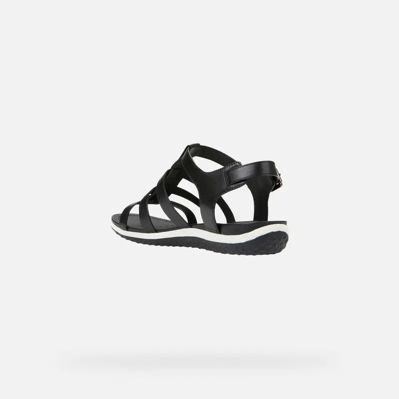 GEOX Scarpe Sandal Vega Donna Nero miniatura 3