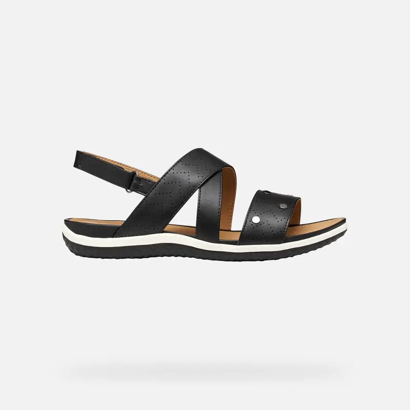 Scarpe Sandal Vega Donna Nero