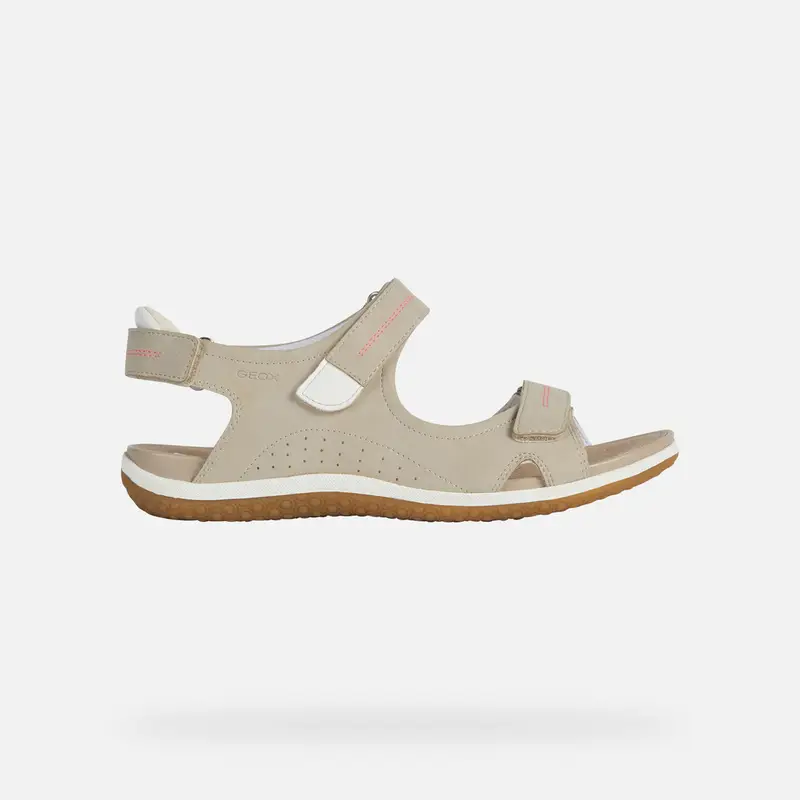 GEOX Scarpe Sandal Vega Donna Taupe