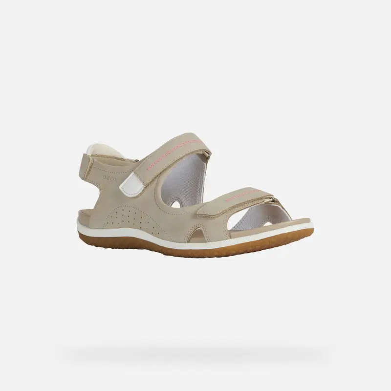 GEOX Scarpe Sandal Vega Donna Taupe miniatura 2