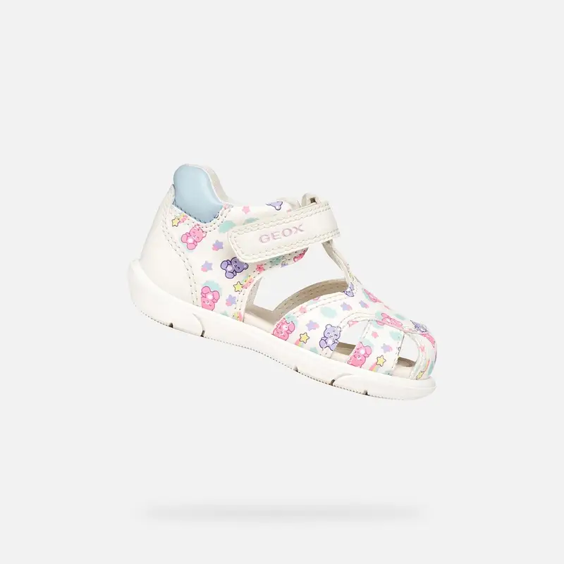 Scarpe Sandal Zapito Neonata Bianco/blu Chiaro miniatura 2