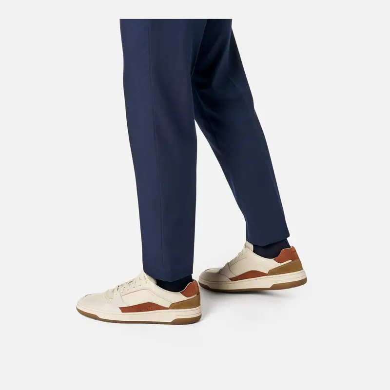 Scarpe Sedral Court Uomo Beige Medio miniatura 3