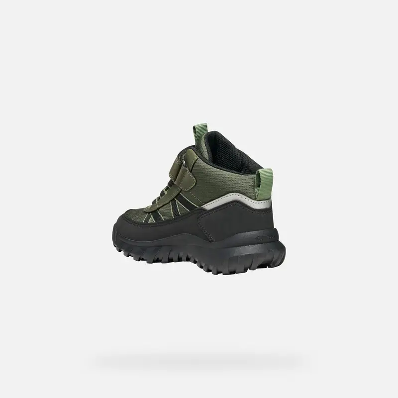 GEOX Scarpe Simbyos Abx Bambino Verde Scuro/nero miniatura 3