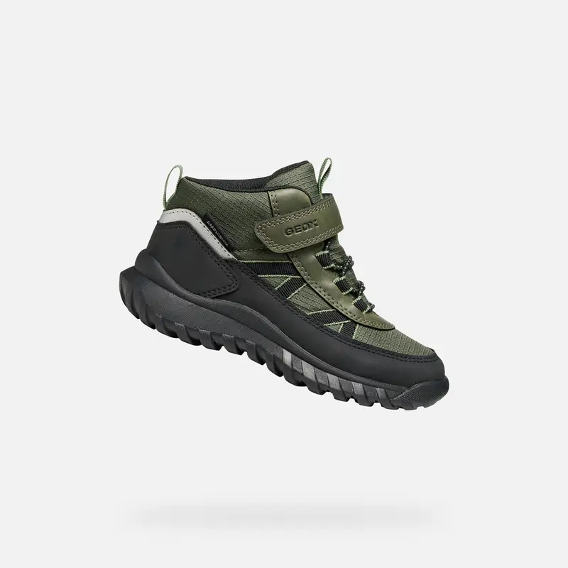 Scarpe Simbyos Abx Bambino Verde Scuro/nero miniatura 2