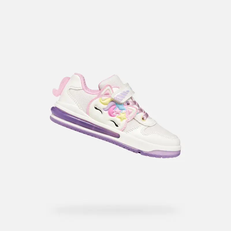 Scarpe Sketlite Bambina Bianco/rosa miniatura 2