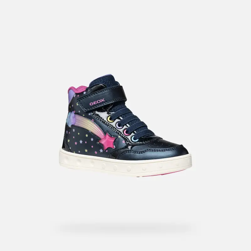 GEOX Scarpe Skylin Bambina Blu Navy/multicolore miniatura 2