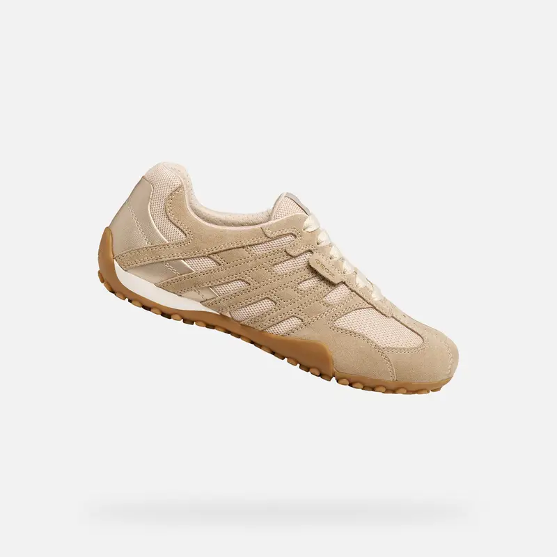 Scarpe Snake Original Donna Beige/bianco Latte miniatura 2