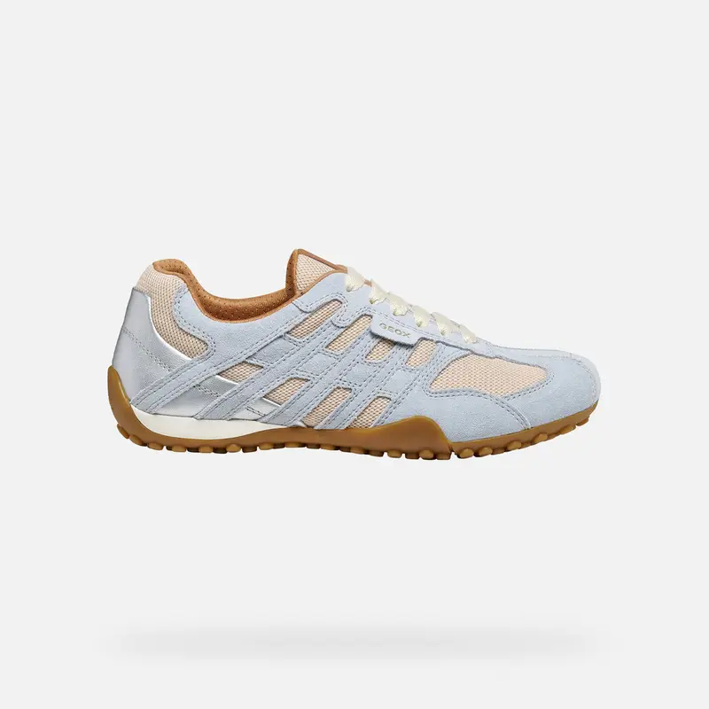 Scarpe Snake Original Donna Bianco Latte/azzurro Chiaro