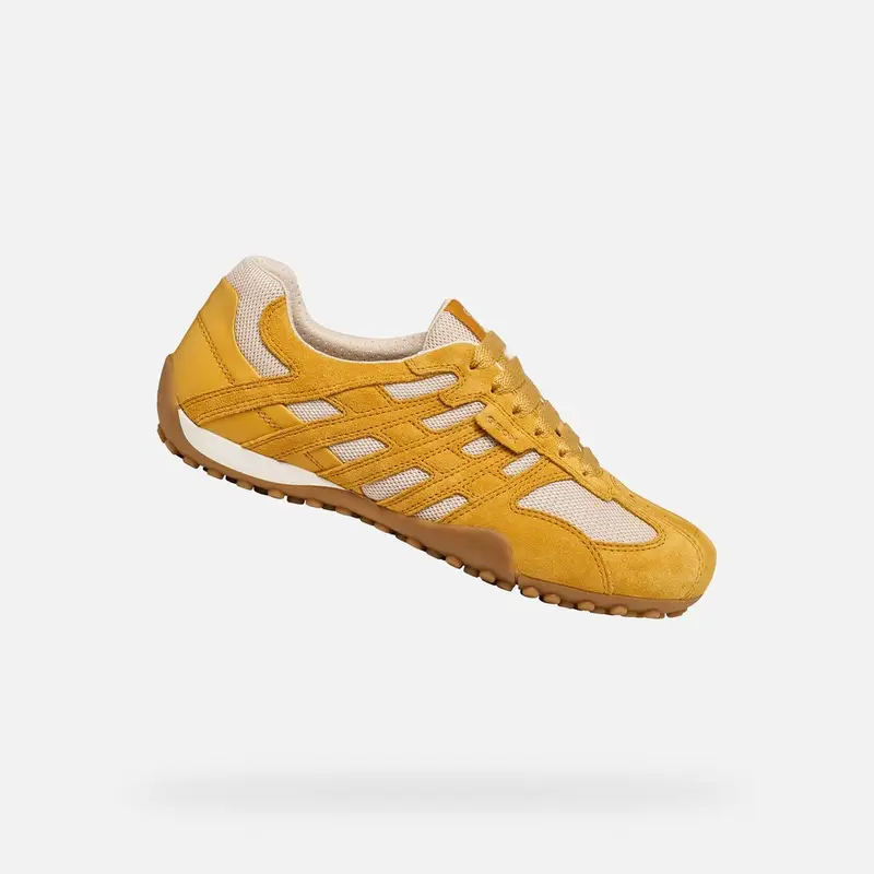 Scarpe Snake Original Donna Giallo/bianco Latte miniatura 2