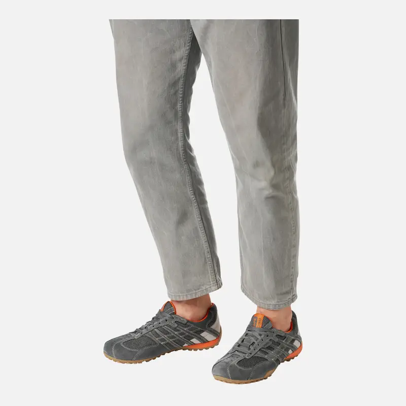 GEOX Scarpe Snake Original Uomo Grigio miniatura 2