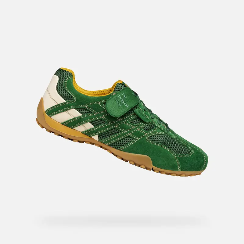 Scarpe Snake Original Uomo Verde miniatura 2