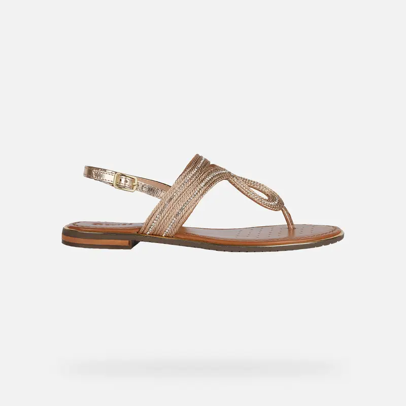 GEOX Scarpe Sozy Plus Donna Oro Scuro