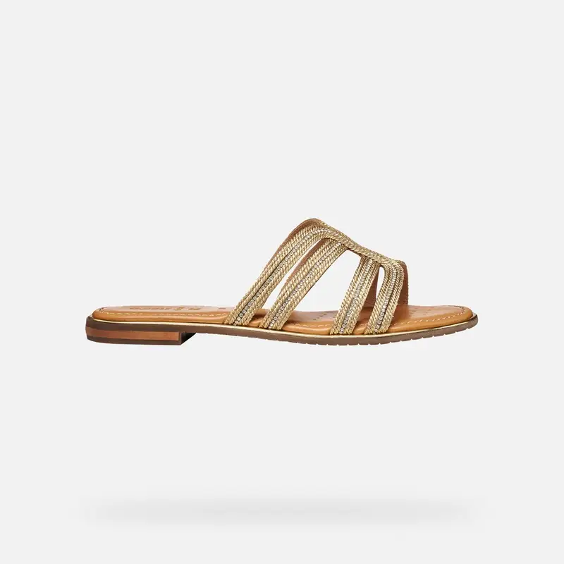 Scarpe Sozy Plus Donna Oro Scuro