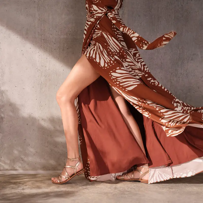 Scarpe Sozy S Donna Oro miniatura 3