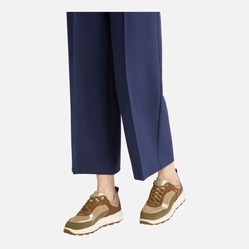 GEOX Scarpe Spherica 4x4 Abx Donna Verde Muschio/rosa Antico miniatura 2