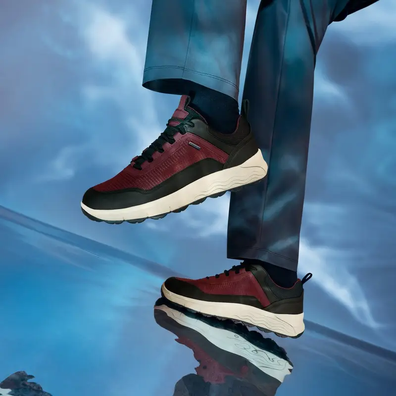 Scarpe Spherica 4x4 Abx Uomo Bordeaux miniatura 3