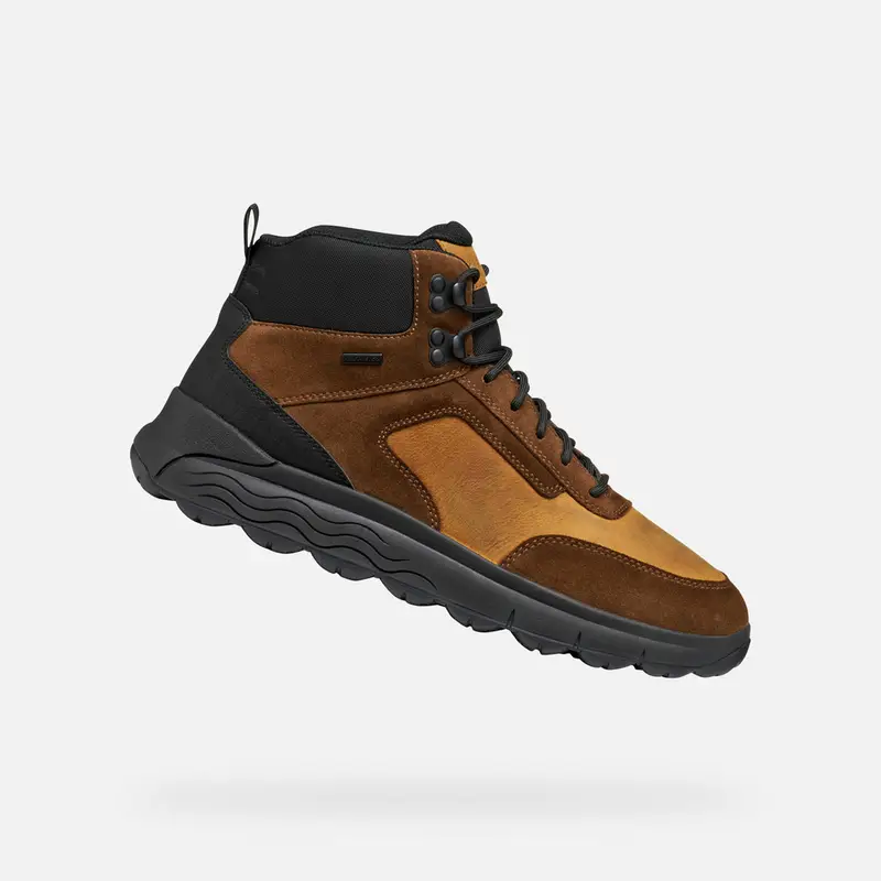 Scarpe Spherica 4x4 Abx Uomo Cognac/nero miniatura 2