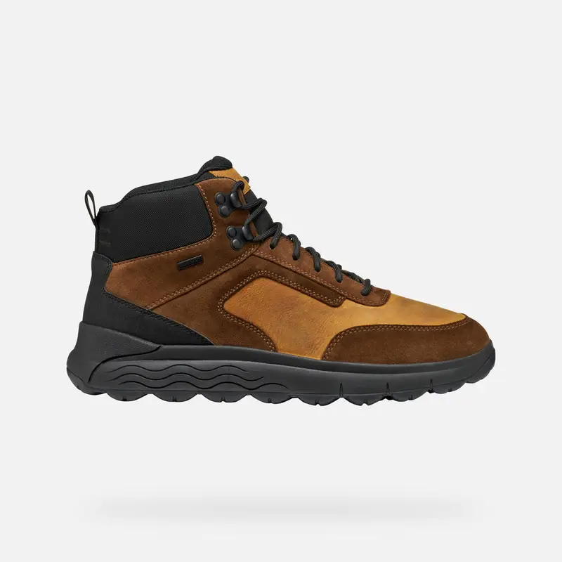 Scarpe Spherica 4x4 Abx Uomo Cognac/nero