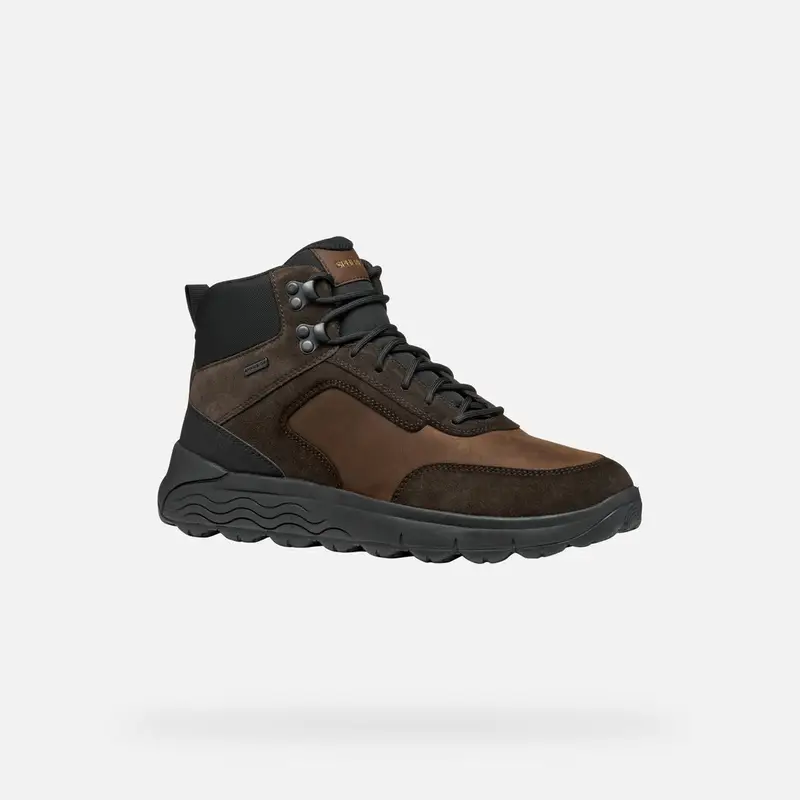 GEOX Scarpe Spherica 4x4 Abx Uomo Marrone Scuro miniatura 2