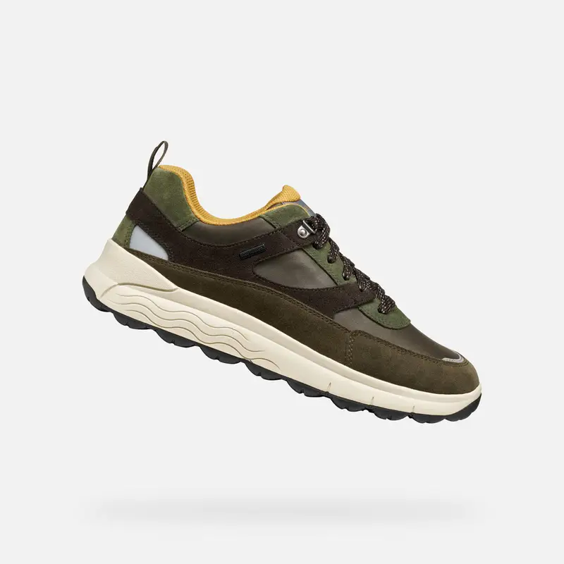 Scarpe Spherica 4x4 Abx Uomo Verde Militare/marrone Scuro miniatura 2
