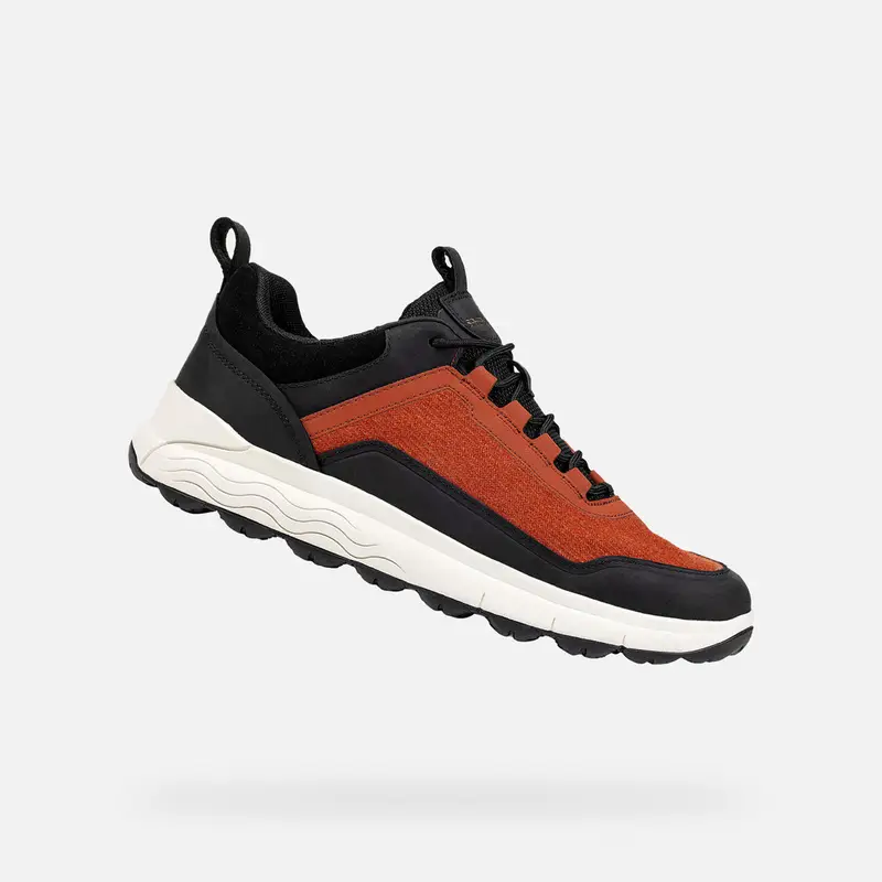 Scarpe Spherica 4x4 Uomo Arancione Scuro/nero miniatura 2