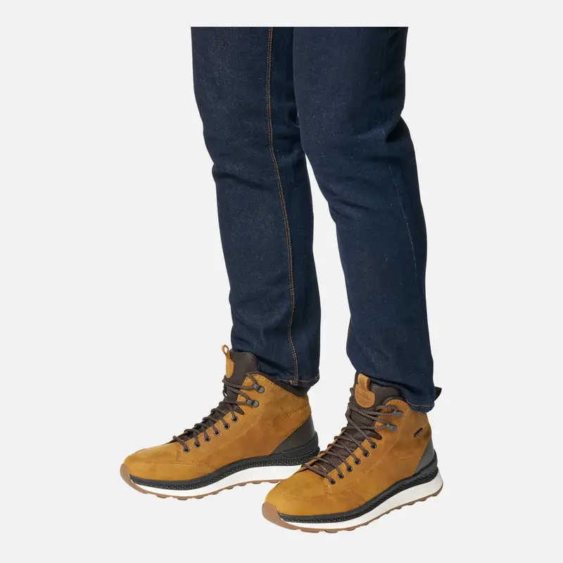 GEOX Scarpe Spherica Actif X2 Abx Uomo Ocra/testa Di Moro miniatura 2