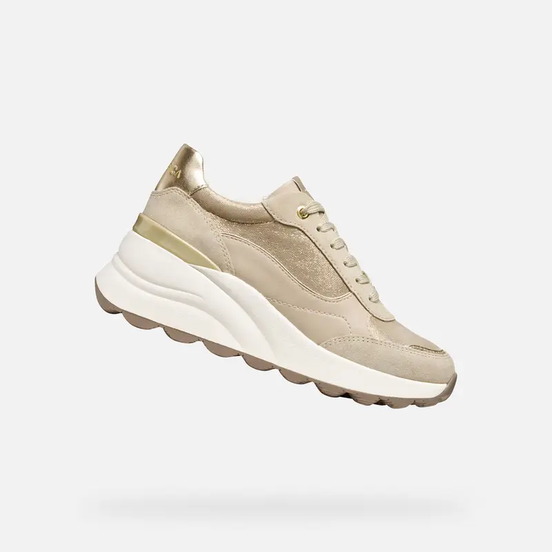 Scarpe Spherica Ec13 Donna Oro Chiaro/beige Chiaro miniatura 2