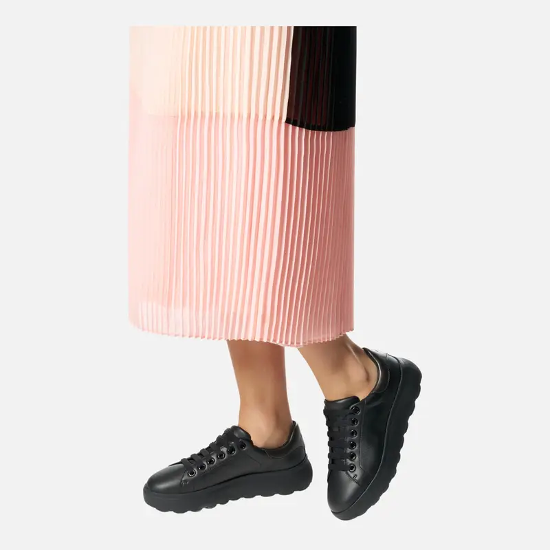 GEOX Scarpe Spherica Ec4.1 Donna Nero/canna Di Fucile miniatura 2