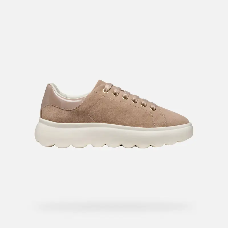 GEOX Scarpe Spherica Ec4.1 Donna Rosa Antico/taupe