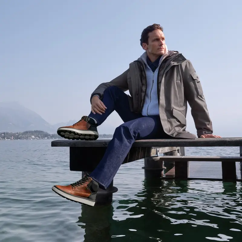 Scarpe Spherica Ecub-1 1 Abx Uomo Marrone Chiaro/nero miniatura 3