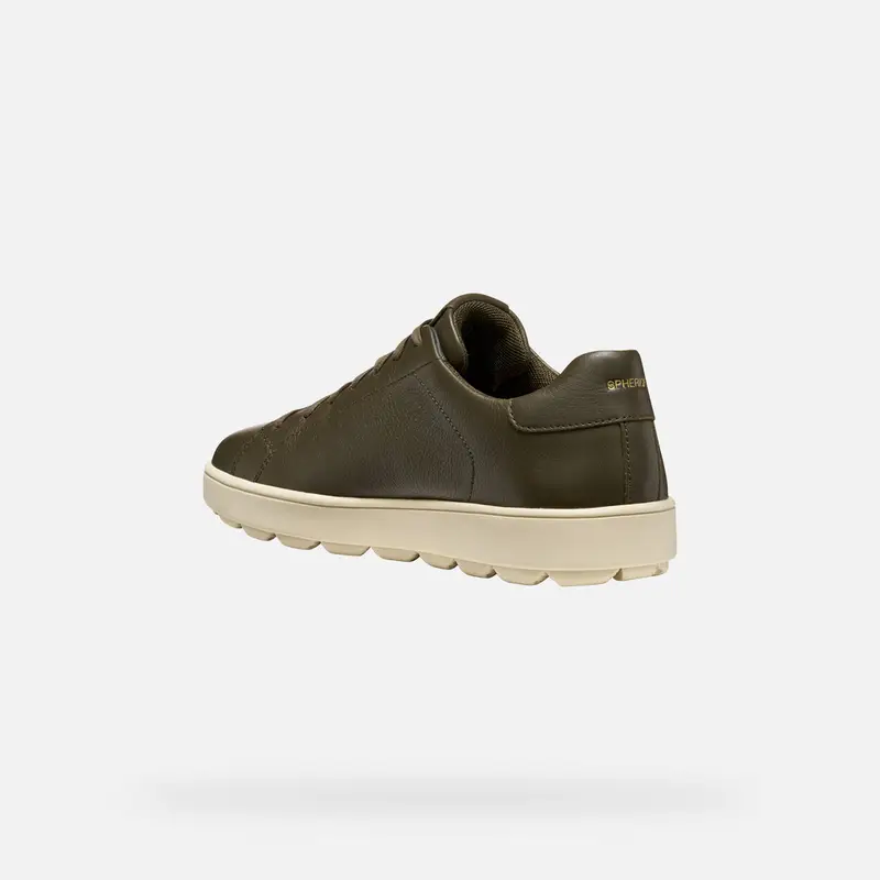 GEOX Scarpe Spherica Ecub-1 Uomo Verde Militare miniatura 3