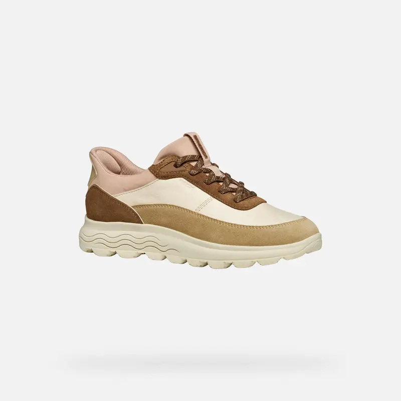 GEOX Scarpe Spherica Plus Donna Beige/marrone miniatura 2